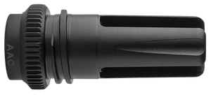 ADVANCED ARMAMENT COMPANY 64141 Blackout Flash Hider22 Cal (6.56mm) 1/2"-28 tpi, Black Steel, for AAC 51T Suppressors ADVANCED ARMAMENT COMPANY 64141 Blackout Flash Hider22 Cal (6.56mm) 1/2"-28 tpi, Black Steel, for AAC 51T Suppressors