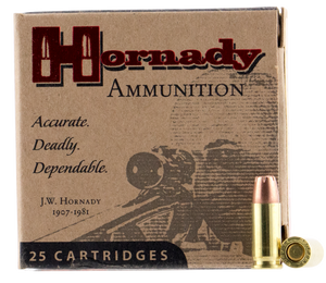 Hornady Custom Ammunition 25 ACP 35 Grain XTP Jacketed Hollow Point Box of 25 Hornady Custom Ammunition 25 ACP 35 Grain XTP Jacketed Hollow Point Box of 25