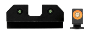XS Sights GLR014P6N R3DNight Sights fits GlockBlack | Green Tritium Orange Outline Front Sight Green TritiumRear Sight XS Sights GLR014P6N R3DNight Sights fits GlockBlack | Green Tritium Orange Outline Front Sight Green TritiumRear Sight