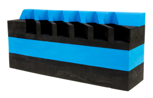 G-Outdoors, Inc. Pistol Cradle, Black & Blue Foam GPS-F600CRN G-Outdoors, Inc. Pistol Cradle, Black & Blue Foam GPS-F600CRN