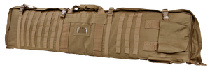 NcStar CVSM2913T VISM Deluxe Rifle Case with MOLLE Webbing, ID Window, Padding & Tan Finish Folds out to 66" L x 35" W Shooting Mat 48" L x 11" H x 1.75" D Interior Dimensions NcStar CVSM2913T VISM Deluxe Rifle Case with MOLLE Webbing, ID Window, Padding & Tan Finish Folds out to 66" L x 35" W Shooting Mat 48" L x 11" H x 1.75" D Interior Dimensions