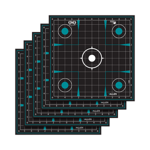 Allen Girls With Guns 15280 SplashSelf-Adhesive Paper Black/Teal Grid 5 Pack