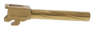 Rival Arms RA20P401E Precision Drop-In Barrel 9mm Luger 3.90" Gold PVD Finish 4340H Steel Material for Sig P320 Full Size Rival Arms RA20P401E Precision Drop-In Barrel 9mm Luger 3.90" Gold PVD Finish 4340H Steel Material for Sig P320 Full Size