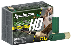 Remington Ammunition 20873 Wingmaster HD Waterfowl 12 Gauge 3" 1 1/4 oz 4 Shot 10 Per Box/ 10 Cs Remington Ammunition 20873 Wingmaster HD Waterfowl 12 Gauge 3" 1 1/4 oz 4 Shot 10 Per Box/ 10 Cs