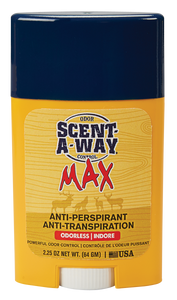 Scent-A-Way 07739 Max Antiperspirant Odor Eliminator Odorless Scent 2.25 oz Stick Scent-A-Way 07739 Max Antiperspirant Odor Eliminator Odorless Scent 2.25 oz Stick