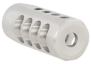 Christensen Arms 8100002300 Side-BaffleNatural Titanium, 1/2"-28 tpi Threads, 223 Cal (.920" D Bull barrel)