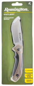 Remington Accessories 15675 SportsmanFixed Skinner 8Cr13MoV SS Blade Black/Tan GRN Handle Includes Sheath Remington Accessories 15675 SportsmanFixed Skinner 8Cr13MoV SS Blade Black/Tan GRN Handle Includes Sheath