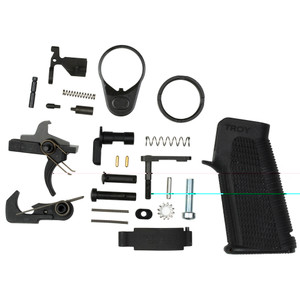 Troy Industries Enhanced Lower Receiver Parts Kit AR-15 Black Troy Industries Enhanced Lower Receiver Parts Kit AR-15 Black