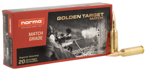 Norma Match Ammunition 6.5 PRC 143 Grain Hollow Point Boat Tail 20RD Norma Match Ammunition 6.5 PRC 143 Grain Hollow Point Boat Tail 20RD