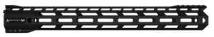 Rise Armament RA905100BLK RA-905 Handguard 10" 6061-T6 Aluminum Black Anodized with M-LOK & Picatinny Rail for AR-15