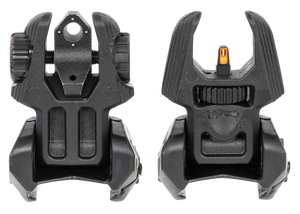 Meprolight USA 403440 FUBS Self Illuminated Flip Backup SightsDesert Tan-Orange Front Sight /Green Rear Sight for AR-15 Meprolight USA 403440 FUBS Self Illuminated Flip Backup SightsDesert Tan-Orange Front Sight /Green Rear Sight for AR-15