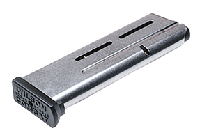 Wilson Combat Elite Tactical Magazine ETM with Base Pad 1911 Government, Commander 9mm Luger 10-Round Stainless Steel Wilson Combat Elite Tactical Magazine ETM with Base Pad 1911 Government, Commander 9mm Luger 10-Round Stainless Steel
