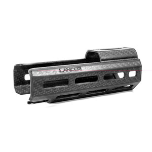 Lancer Handguard, Carbon Fiber Black, Replacement Handguard, Sig MPX LCH-MPX-8 Lancer Handguard, Carbon Fiber Black, Replacement Handguard, Sig MPX LCH-MPX-8