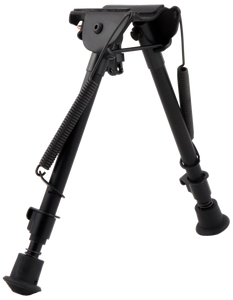 Harris Bipods LM1A2 Non-Swivel L Swivel Stud, 9-13", Black Steel/Aluminum, Notched Legs, Rubber Feet Harris Bipods LM1A2 Non-Swivel L Swivel Stud, 9-13", Black Steel/Aluminum, Notched Legs, Rubber Feet