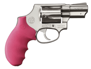 Hogue 67007 OverMolded Monogrip Cobblestone Pink Rubber with Finger Grooves for Taurus 85 Hogue 67007 OverMolded Monogrip Cobblestone Pink Rubber with Finger Grooves for Taurus 85