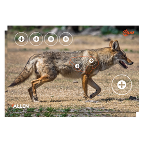 EZ-Aim 15284 Four ColorCoyote Paper Hanging 23" x 35" Multi-Color 2 Per Pkg