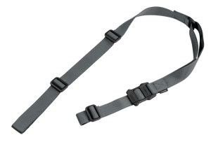 Magpul MAG513-GRY MS1 Sling 1.25" W x 48"- 60" L Adjustable Two-Point Gray Nylon Webbing for Rifle Magpul MAG513-GRY MS1 Sling 1.25" W x 48"- 60" L Adjustable Two-Point Gray Nylon Webbing for Rifle