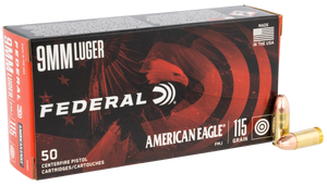 Fed Am Eagle 9mm 115gr Fmj 50/1000 Fed Am Eagle 9mm 115gr Fmj 50/1000