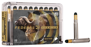 Federal Premium Safari Ammunition 9.3x62mm Mauser 286 Grain Woodleigh Hydrostatically Stabilized Solid Bullets Federal Premium Safari Ammunition 9.3x62mm Mauser 286 Grain Woodleigh Hydrostatically Stabilized Solid Bullets