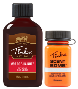 Tinks W5825 #69 Value Pack Deer Attractant Doe In Rut Scent 2 oz Squeeze Bottle Tinks W5825 #69 Value Pack Deer Attractant Doe In Rut Scent 2 oz Squeeze Bottle