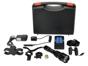 Cyclops CYCVB250 Varmint Light Kit Black 250 Lumens Red/Green/White Filter Cyclops CYCVB250 Varmint Light Kit Black 250 Lumens Red/Green/White Filter