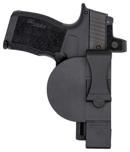 Versacarry 9MD ZerobulkIWB Size Medium Black Resin Belt Clip Fits 4" Barrel Ambidextrous Versacarry 9MD ZerobulkIWB Size Medium Black Resin Belt Clip Fits 4" Barrel Ambidextrous