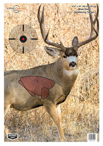 Birchwood Casey 35402 Pregame Mule Deer Mule Deer Paper Target 16.50" x 24" 3 Per Pkg Birchwood Casey 35402 Pregame Mule Deer Mule Deer Paper Target 16.50" x 24" 3 Per Pkg