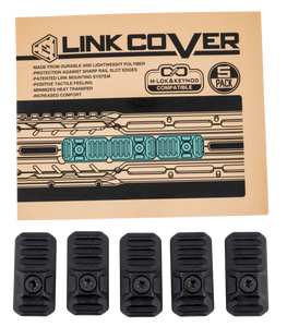 Strike Industries LINKCOVER LinkM-LOK/Keymod Compatible 39.90mm 20.00mm Mount Height Polymer 5 Pack Strike Industries LINKCOVER LinkM-LOK/Keymod Compatible 39.90mm 20.00mm Mount Height Polymer 5 Pack