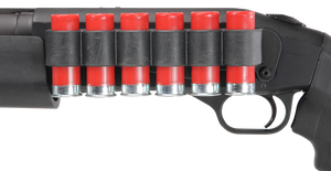 TacStar SideSaddle Shotshell Ammunition Carrier with Raised Picatinny Optic Rail 12 Gauge 6-Round Aluminum with Rubber Shell Carrier TacStar SideSaddle Shotshell Ammunition Carrier with Raised Picatinny Optic Rail 12 Gauge 6-Round Aluminum with Rubber Shell Carrier