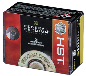 Federal Premium Personal Defense Ammunition 9mm Luger 147 Grain HST Jacketed Hollow Point 20RD Federal Premium Personal Defense Ammunition 9mm Luger 147 Grain HST Jacketed Hollow Point 20RD