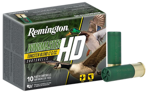 Remington Ammunition 20695 Wingmaster HD Waterfowl 12 Gauge 2.75" 1 1/4 oz 6 Shot 10 Per Box/ 10 Cs Remington Ammunition 20695 Wingmaster HD Waterfowl 12 Gauge 2.75" 1 1/4 oz 6 Shot 10 Per Box/ 10 Cs