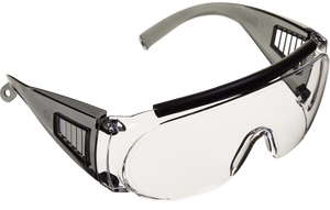 Allen 2169 Shooting & Safety Fit-Over Glasses Adult Clear Lens Gray Frame Allen 2169 Shooting & Safety Fit-Over Glasses Adult Clear Lens Gray Frame