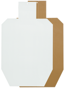 Birchwood Casey 38459 SharpshooterBrown/White Pistol/Rifle ISPC Silhouette Birchwood Casey 38459 SharpshooterBrown/White Pistol/Rifle ISPC Silhouette