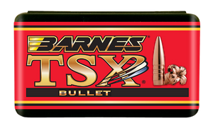 Barnes Triple-Shock X (TSX) Bullets 375 Caliber (375 Diameter) 270 Grain Hollow Point Flat Base Lead-Free Box of 50 Barnes Triple-Shock X (TSX) Bullets 375 Caliber (375 Diameter) 270 Grain Hollow Point Flat Base Lead-Free Box of 50