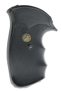 Pachmayr Gripper Grips with Finger Grooves S&W N-Frame Square Butt Rubber Black Pachmayr Gripper Grips with Finger Grooves S&W N-Frame Square Butt Rubber Black