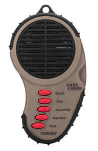 Cass Creek 969 Ergo ElectronicCall Attracts Turkeys, Brown Plastic Includes Belt Clip Cass Creek 969 Ergo ElectronicCall Attracts Turkeys, Brown Plastic Includes Belt Clip