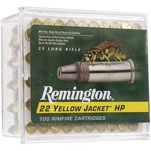REM YELLOW JACKET 22LR 33GR TCHP 100/50 REM YELLOW JACKET 22LR 33GR TCHP 100/50