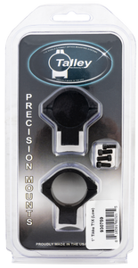 Talley Lightweight 2 Piece Scopemount w/ Integral 1" Rings Black Anodized, Low, Tikka T1X Talley Lightweight 2 Piece Scopemount w/ Integral 1" Rings Black Anodized, Low, Tikka T1X