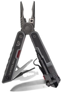 Real Avid AVGTMAX Gun Tool Max Black 3.25" 440 Stainless Steel Plain G10 Black Handle Real Avid AVGTMAX Gun Tool Max Black 3.25" 440 Stainless Steel Plain G10 Black Handle