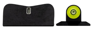 XS Sights SW0036P5Y DXT2 Big Dot Night Sights- Smith and WessonBlack | Green Tritium Yellow Outline Front Sight Green Tritium White Outline Bar Rear Sight XS Sights SW0036P5Y DXT2 Big Dot Night Sights- Smith and WessonBlack | Green Tritium Yellow Outline Front Sight Green Tritium White Outline Bar Rear Sight