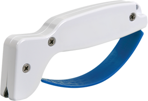 AccuSharp 010C Sharpener Fillet Diamond Tungsten Carbide Sharpener Blue/White AccuSharp 010C Sharpener Fillet Diamond Tungsten Carbide Sharpener Blue/White
