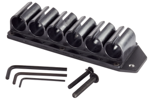 Scattergun Technologies Side Saddle Shotshell Carrier Remington 870, 1100, 1187 12 Gauge 6-Round Polymer Black Scattergun Technologies Side Saddle Shotshell Carrier Remington 870, 1100, 1187 12 Gauge 6-Round Polymer Black