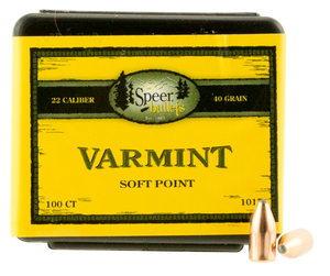 Speer Bullets 30 Caliber (308 Diameter) 165 Grain Spitzer Boat Tail Box of 100 Speer Bullets 30 Caliber (308 Diameter) 165 Grain Spitzer Boat Tail Box of 100