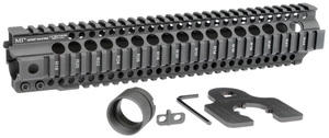 Midwest Industries INC MICRT12625 T-Series AR-15 6061 Aluminum Black Hard Coat Anodized 12.625" Midwest Industries INC MICRT12625 T-Series AR-15 6061 Aluminum Black Hard Coat Anodized 12.625"