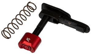 Strike ARAMBIMRRED Ambidextrous Magazine Release AR-15, M16 Mil-Spec Red Aluminum Strike ARAMBIMRRED Ambidextrous Magazine Release AR-15, M16 Mil-Spec Red Aluminum