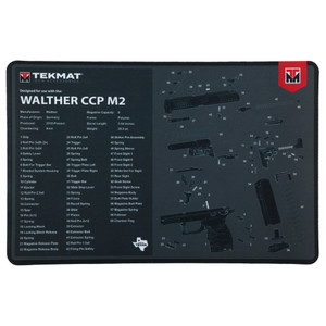 Tekmat Pstl Mat For Walther Ccp M2 Tekmat Pstl Mat For Walther Ccp M2