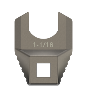 Real Avid AVMF1116BNW Master -Fit Barrell Nut Wrench 1 1/16" Titanium Titanium/Stainless Steel AR-Platform Free-Float Handle Real Avid AVMF1116BNW Master -Fit Barrell Nut Wrench 1 1/16" Titanium Titanium/Stainless Steel AR-Platform Free-Float Handle