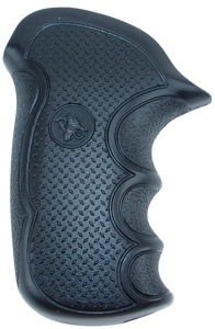 Pachmayr 02474 Diamond Pro Grip Diamond Checkering Black Rubber with Finger Grooves for Taurus Compact Public Defender Pachmayr 02474 Diamond Pro Grip Diamond Checkering Black Rubber with Finger Grooves for Taurus Compact Public Defender