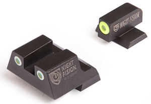 Night Fision CNK027003YGW Perfect Dot Tritium Night Sights For CanikBlack | Green Tritium Yellow Ring Front Sight Green Tritium White Ring Rear Sight Set Night Fision CNK027003YGW Perfect Dot Tritium Night Sights For CanikBlack | Green Tritium Yellow Ring Front Sight Green Tritium White Ring Rear Sight Set