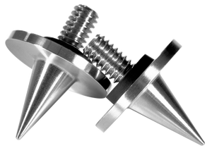 Warne 7950M Precision Bipod Spike Feet Silver Stainless Steel Warne 7950M Precision Bipod Spike Feet Silver Stainless Steel